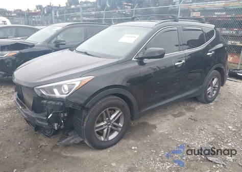 2017 Hyundai Santa Fe Sport 2.4L from USA, damaged, VIN 5NMZUDLB0HH033141
